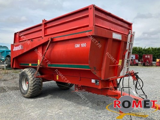 Cereal tipping trailer Jeantil GM100 - 1