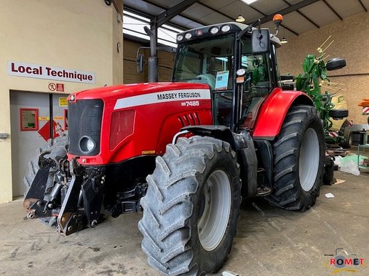 Farm tractor Massey Ferguson 7485 DYNAVT - 1