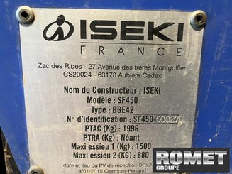 Professional lawnmower Iseki SF450FH - 4