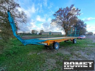 Forage platform trailer Rolland RP 75 - 4