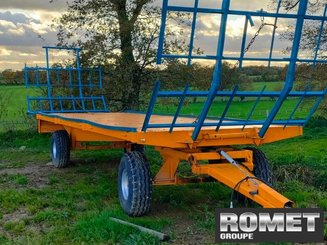 Forage platform trailer Rolland RP 75 - 3