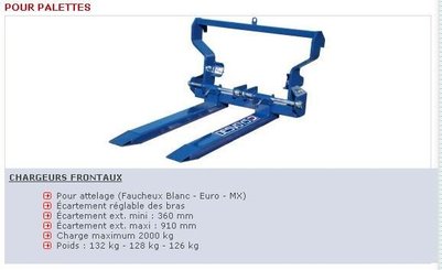 Pallet dollies Desvoys 7448 - 1