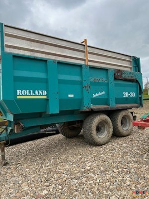 Cereal tipping trailer Rolland TURBOCLASS 20-30 - 1