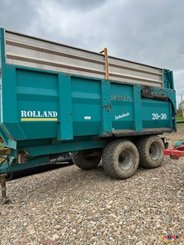 Cereal tipping trailer Rolland TURBOCLASS 20-30 - 1