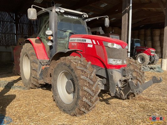 Farm tractor Massey Ferguson 7616 D6 EX - 1