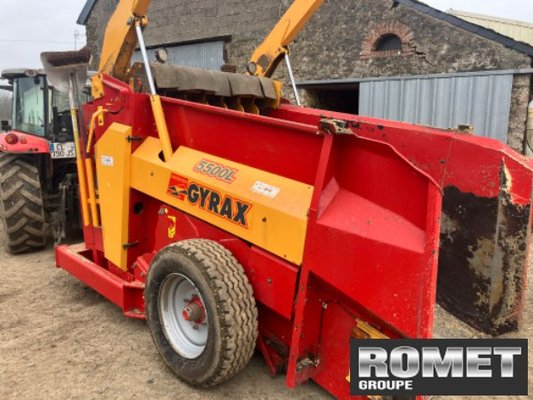 Silage wagon - straw shredder Gyrax 5500L - 1