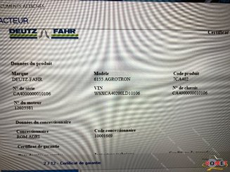 Farm tractor Deutz-Fahr 6155RCSHIFTAGROT - 8