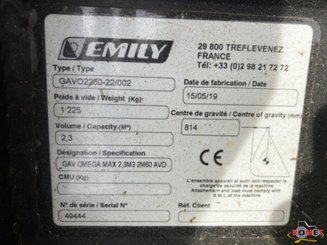 Silage facer bucket Emily OMEGA - 1