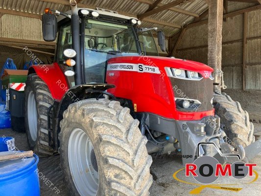 Farm tractor Massey Ferguson 7718 S D6 EF MR - 1