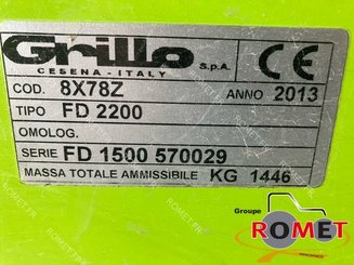 Professional lawnmower Grillo FD 2200 - 3