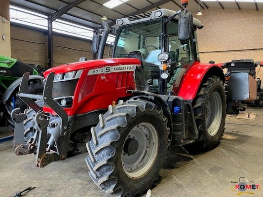 Farm tractor Massey Ferguson 6713 S D6 EF DX - 1