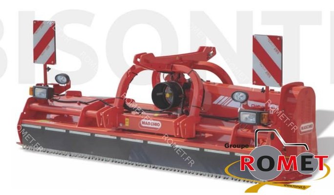 Horizontal axis shredder - BISONTE 300