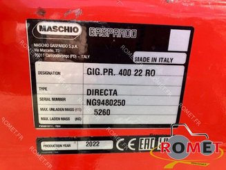 Conventional-till seed drill Maschio GIGANTE 400 - 6