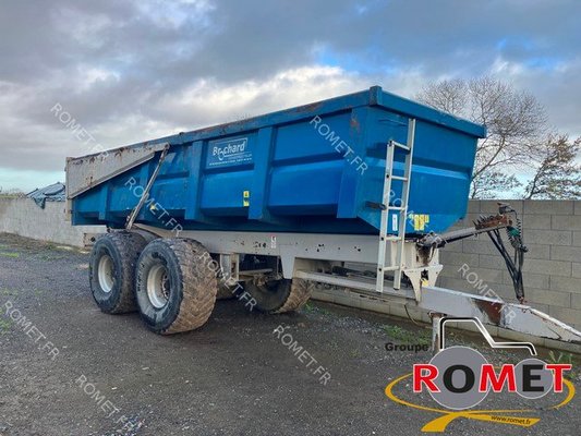 Cereal tipping trailer Brochard BB22 - 1
