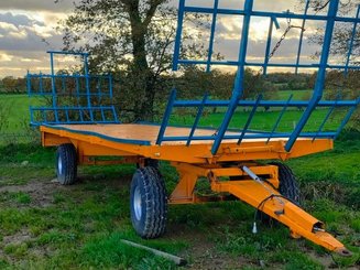 Forage platform trailer Rolland RP 75 - 1