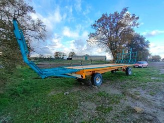 Forage platform trailer Rolland RP 75 - 1