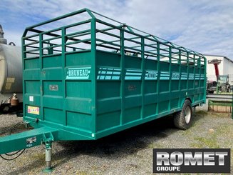 Livestock trailer Bruneau HSRB6890 - 1