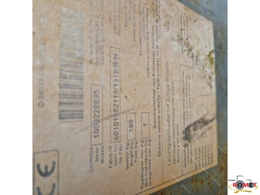 Telehandler accessories Weidemann GODET - 1
