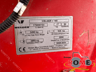 Round baler Lely V160 - 4