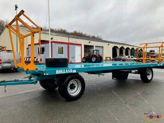 Forage platform trailer Rolland RP9004 - 1