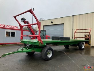 Forage platform trailer Coutand PF12 - 1