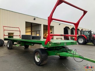 Forage platform trailer Coutand PF12 - 1