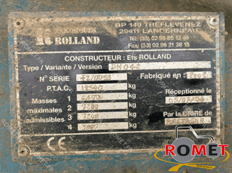 Forage platform trailer Rolland RP10006SEL - 4