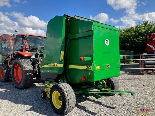 Round baler John Deere 592HIFLOW - 1