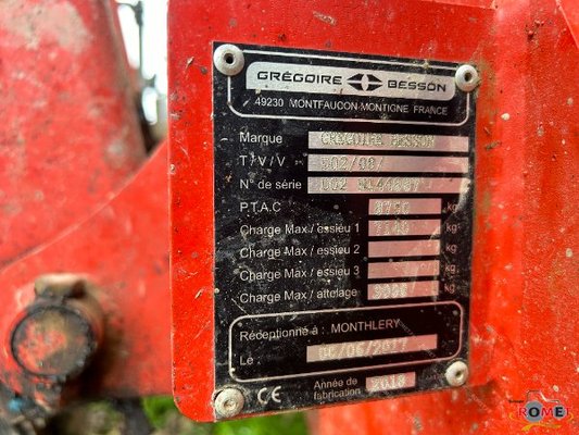 Disc harrow Gregoire Besson ACERO - 1
