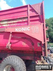 Cereal tipping trailer Agram BG 16 KONIC - 1